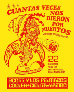Flyer de Cuantas veces nos dieron por muertos