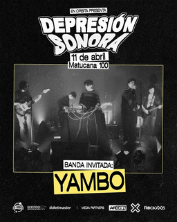 Flyer de Depresión Sonora